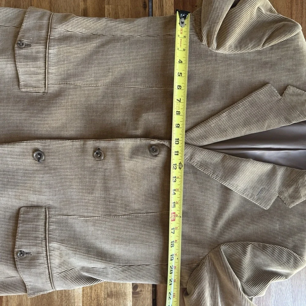 Ermenegildo Zegna‎ CASHCO Corduroy Blazer Made In Italy Money SEE MEASUREMENTS